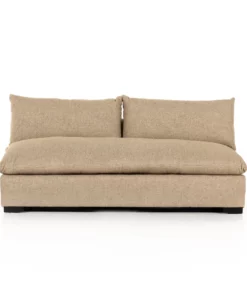 Four Hands Grant Armless Sofa Heron Sand New Arrivals