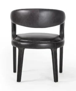 Four Hands Hawkins Dining Chair Sonoma Black