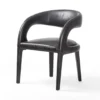 Four Hands Hawkins Dining Chair Sonoma Black