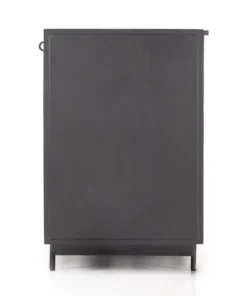 Four Hands Hendrick Media Console Black New Arrivals