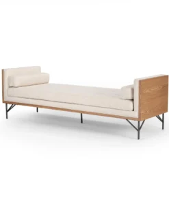 Four Hands New Arrivals Holden Chaise Thames Cream