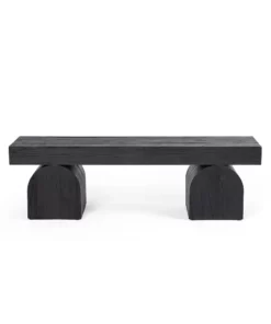 Four Hands New Arrivals Keane Bench Black Elm
