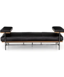 Four Hands New Arrivals Kennon Chaise Sonoma Black