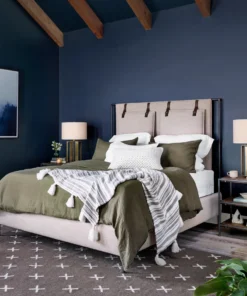 Four Hands New Arrivals Leigh Upholstered Bed