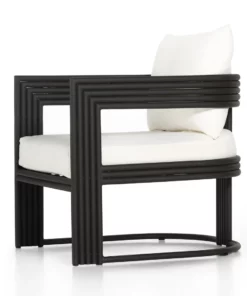 Four Hands New Arrivals Lambert Outdoor Chair Ivory