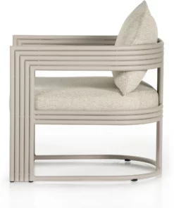 Four Hands Lambert Outdoor Chair Dove Taupe