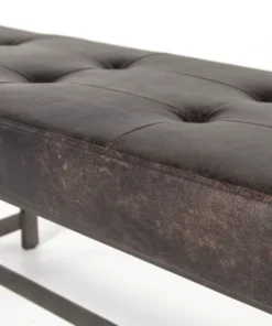 Four Hands New Arrivals Lindy Bench Rialto Ebony