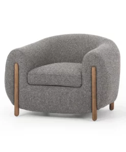 Four Hands Lyla Chair Capri Ebony