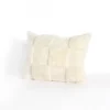 Four Hands New Arrivals Patchwork Shearling Lumbar Pillow