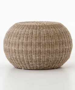 Four Hands Phoenix Accent Stool Vintage White New Arrivals