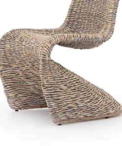 Four Hands Portia Outdoor Dining Chair Grey Wash