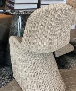 Four Hands Portia Outdoor Dining Chair Vintage White