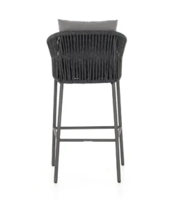 Four Hands Porto Outdoor Bar Stool Charcoal 33 Four Hands Porto Outdoor Bar Stool Charcoal