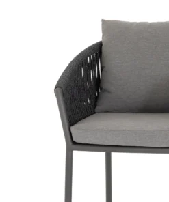 Four Hands Porto Outdoor Bar Stool Charcoal 29 Four Hands Porto Outdoor Bar Stool Charcoal