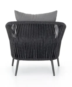 Four Hands New Arrivals Porto Outdoor Chair Charcoal