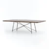 Four Hands Rocky Dining Table Bronzed Iron