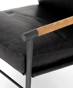 Four Hands New Arrivals Rowen Chair Sonoma Black