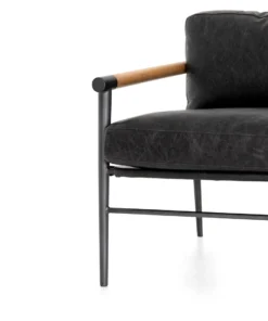 Four Hands New Arrivals Rowen Chair Sonoma Black