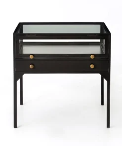 Four Hands Shadow Box End Table New Arrivals