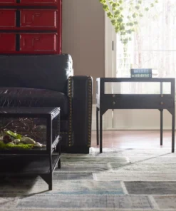 Four Hands Shadow Box End Table New Arrivals