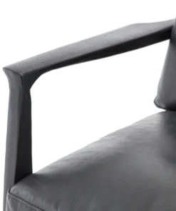 Four Hands Silas Chair Aged Black