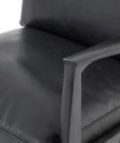 Four Hands Silas Chair Aged Black