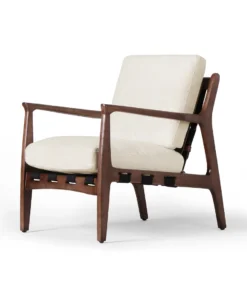 Four Hands New Arrivals Silas Chair Osaka Blanco