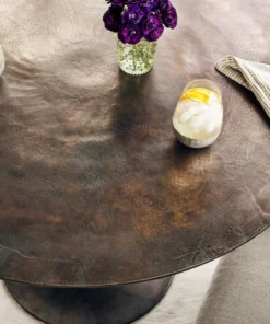 Four Hands New Arrivals Simone Bistro Table Antique Rust