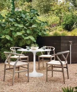 Four Hands Simone Bistro Table White