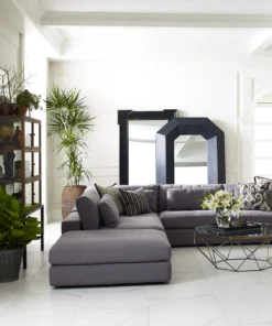 Four Hands Spencer Curio Cabinet Drifted Oak