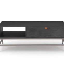 Four Hands New Arrivals Trey Coffee Table Black Wash Poplar