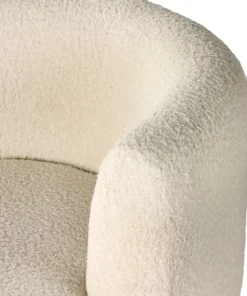 Four Hands Tybalt Swivel Chair Sheepskin Natural
