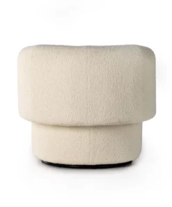 Four Hands Tybalt Swivel Chair Sheepskin Natural