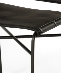 Four Hands Wharton Dining Chair Distressed Black Leather New Arrivals 14 Four Hands Wharton Dining Chair Distressed Black Leather New Arrivals
