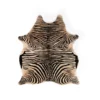 Four Hands Zebra Printed Hide Rug 2 Four Hands Zebra Printed Hide Rug