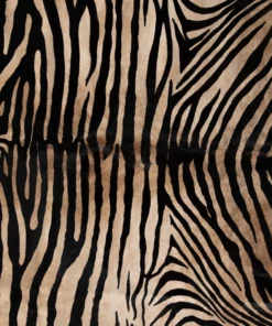 Four Hands Zebra Printed Hide Rug 13 Four Hands Zebra Printed Hide Rug