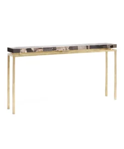 Made Goods New Arrivals Benjamin Narrow Console Table Gold 19 Made Goods New Arrivals Benjamin Narrow Console Table Gold