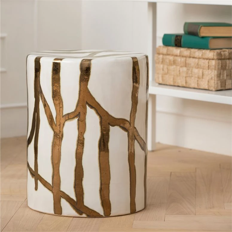 Made Goods Willow Stool Gold 8 Made Goods Willow Stool Gold