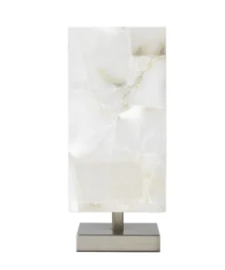 Jamie Young Ghost Axis Table Lamp Alabaster And Silver New Arrivals