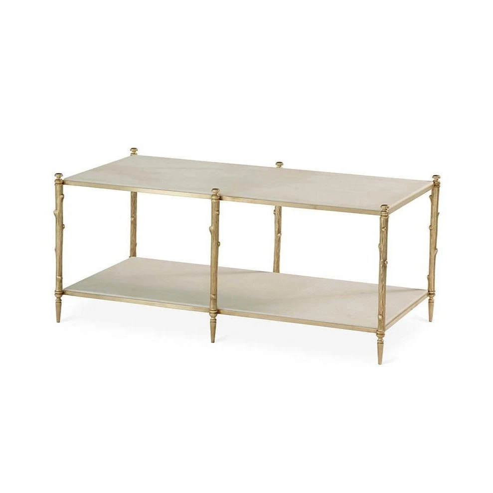 Global Views Arbor Cocktail Table Brass And White Marble New Arrivals 3 Global Views Arbor Cocktail Table Brass And White Marble New Arrivals