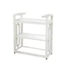 Global Views New Arrivals Grid Block Bar Cart White