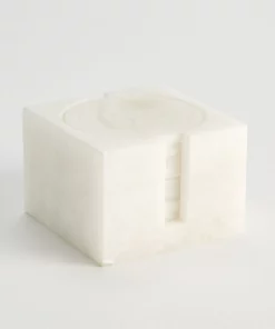 Global Views Alabaster Coasters 8 Global Views Alabaster Coasters