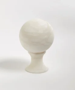 Global Views Alabaster Sphere Stands Set New Arrivals