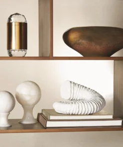 Global Views Alabaster Sphere Stands Set New Arrivals