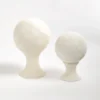 Global Views Alabaster Sphere Stands Set New Arrivals