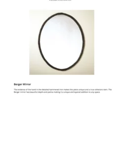 Global Views New Arrivals Berger Mirror