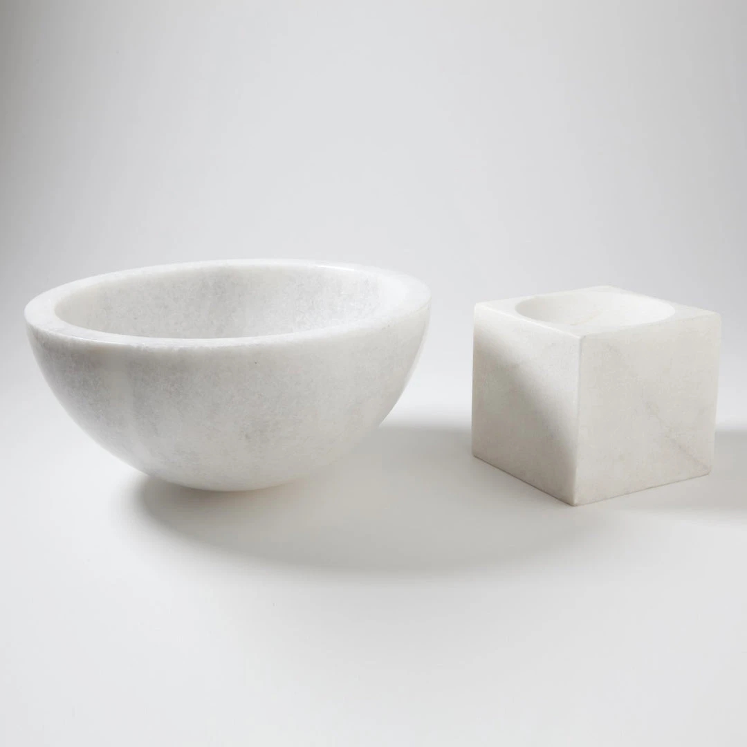 Global Views Elements Bowl On Tilt Block 7 Global Views Elements Bowl On Tilt Block