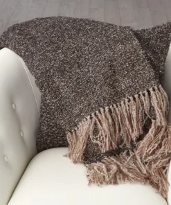 Global Views Cojin Pillow Dark Gray New Arrivals