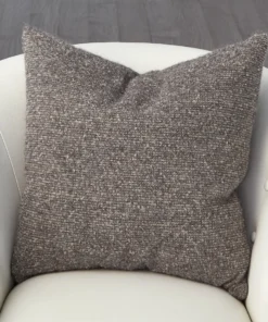 Global Views Cojin Pillow Light Gray