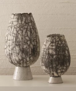 Global Views Crackled Footed Vase Small New Arrivals 8 Global Views Crackled Footed Vase Small New Arrivals